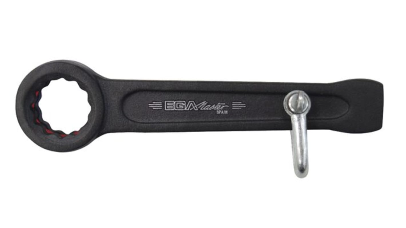 Ega-Master Strap Wrench, 165 mm Overall, 24mm Jaw Capacity, Metal Handle