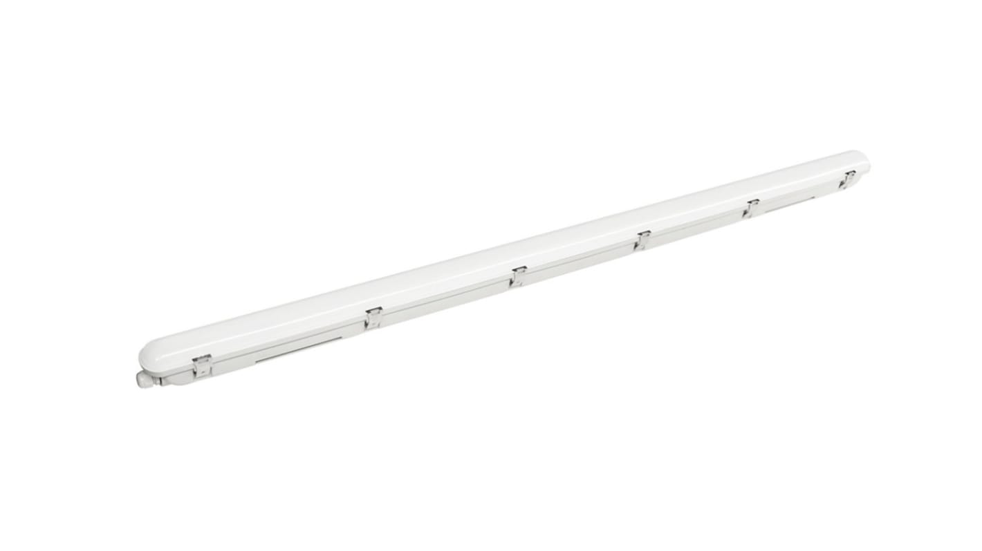 Plafoniera rettangolare Philips Lighting, 220 → 240 V, 44 W, 1 Lampada tipo 840 bianco neutro, L. 1,207 m, IP65