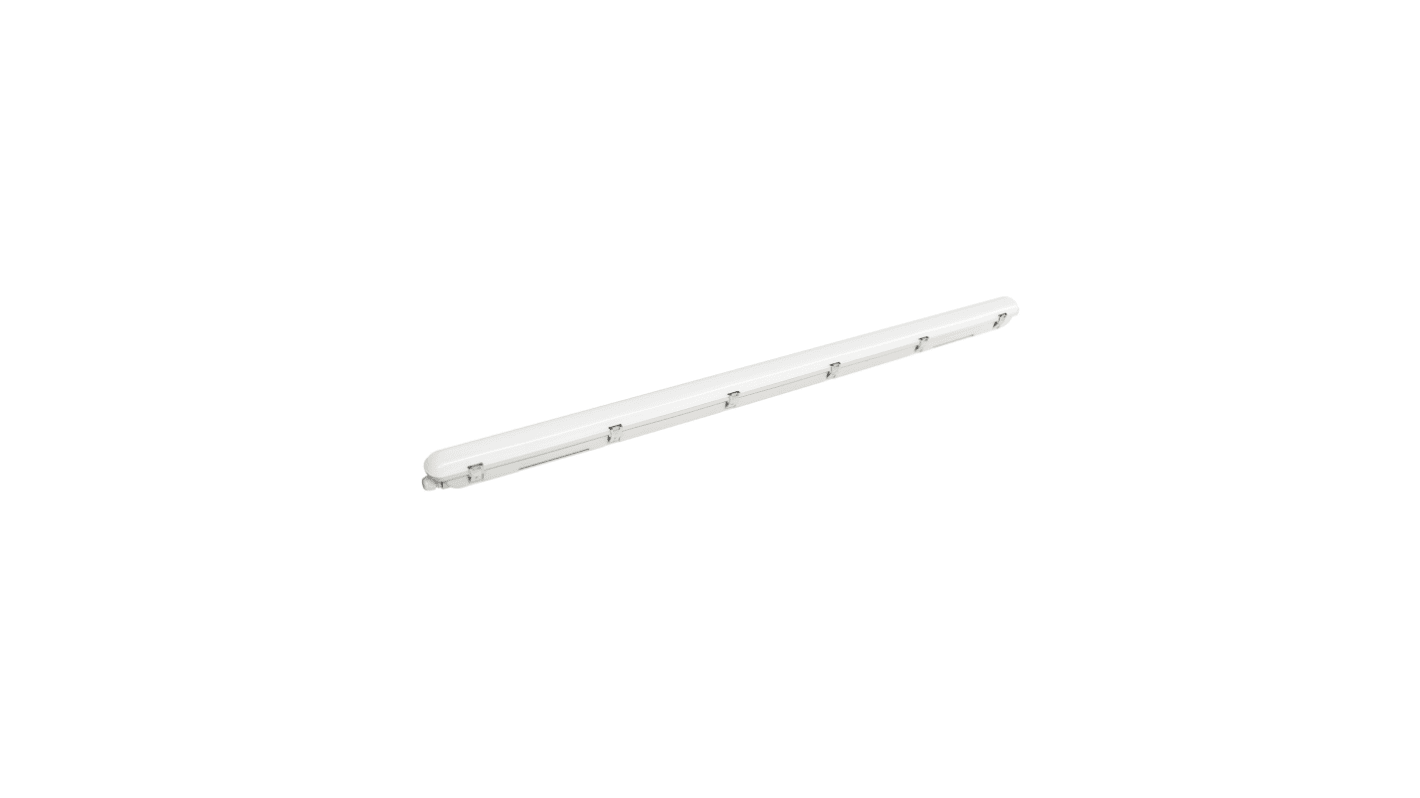 Plafoniera rettangolare Philips Lighting, 220 → 240 V, 22 W, 1 Lampada tipo 840 bianco neutro, L. 1,207 m, IP65