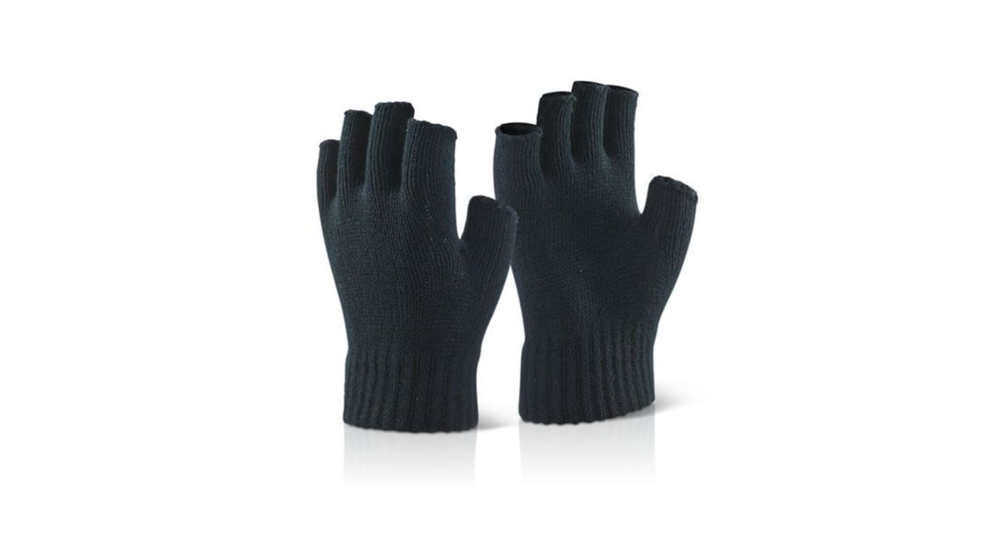Reldeen Black Polycotton General Purpose General Handling Gloves