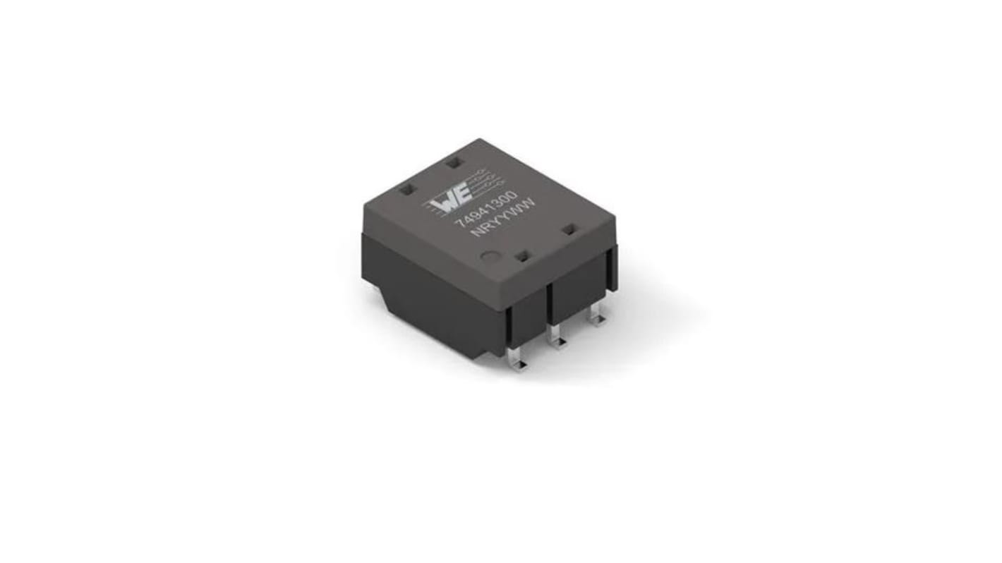 Wurth Elektronik Surface Mount Telecom Transformer 1:1 Turns Ratio, 450μH Prim. Inductance