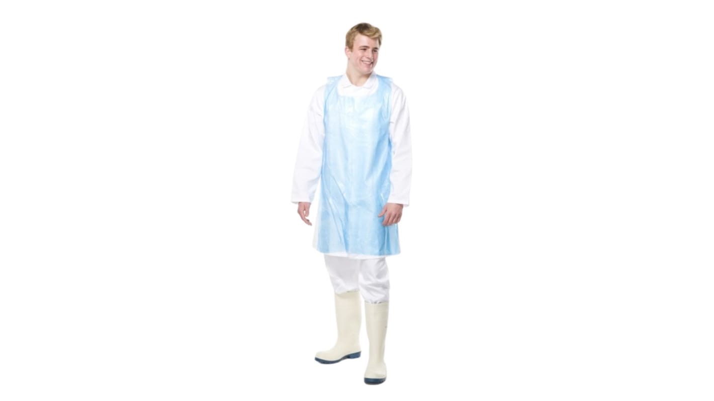 Grembiule monouso RS PRO in Polietilene, Uomo, col. Colore bianco