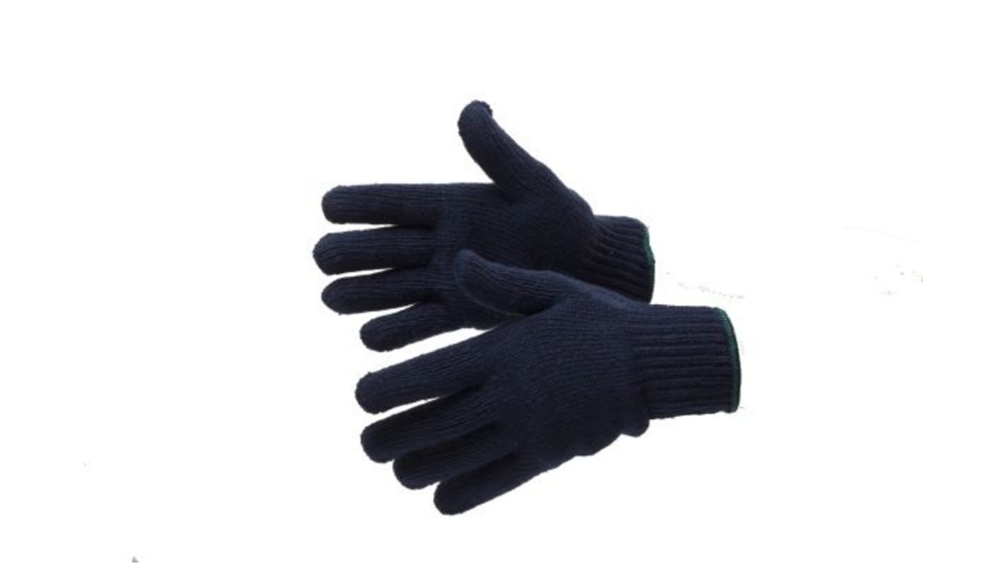 RS PRO Blue 45% Cotton, 55% Polyester General Purpose Gloves, Size 9