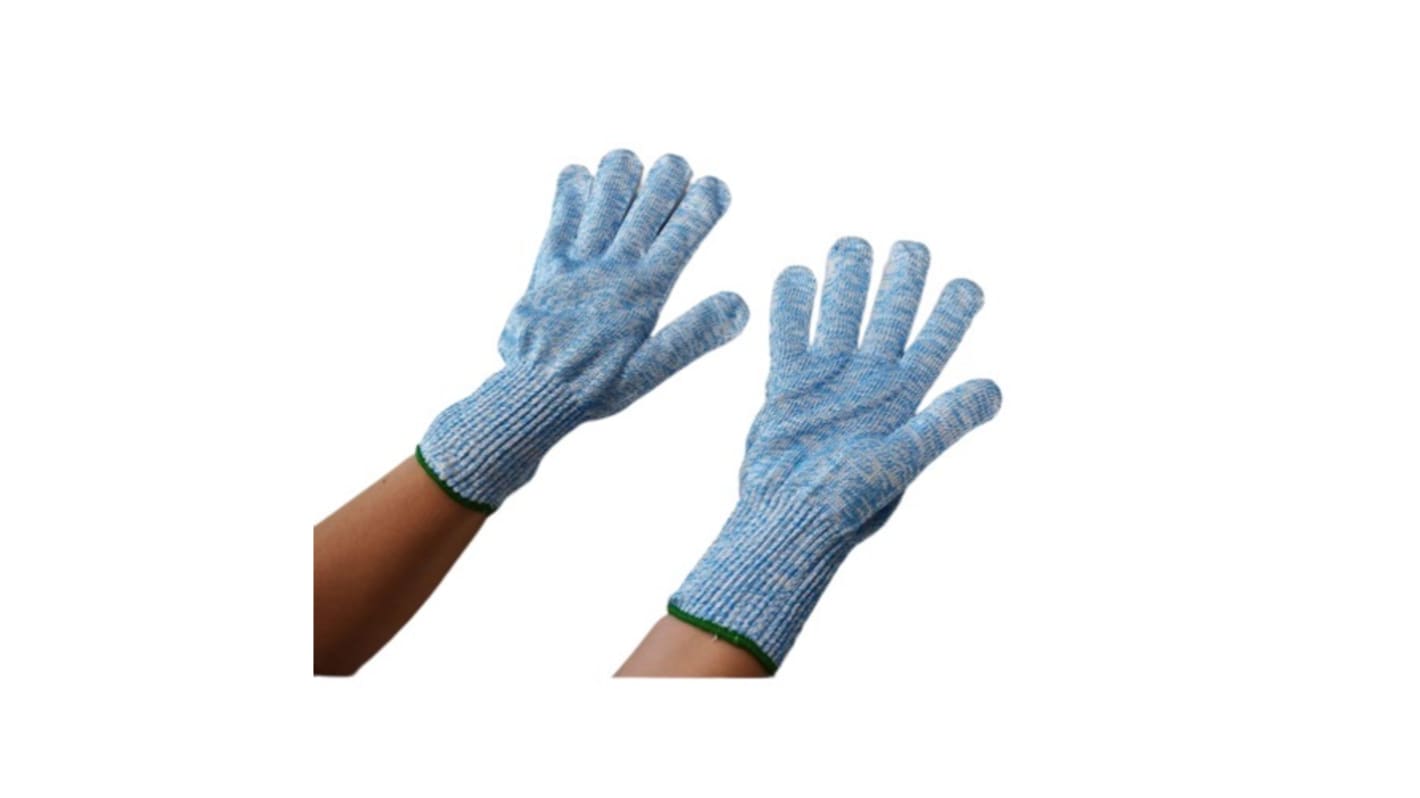 Guantes de HPPE, Nailon, Poliéster Azul RS PRO, talla 7