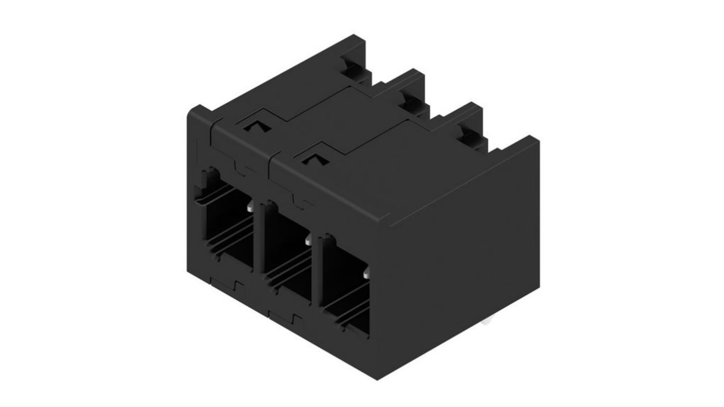 Weidmuller 5mm Pitch 3 Way Pluggable Terminal Block, Header, Plug-In