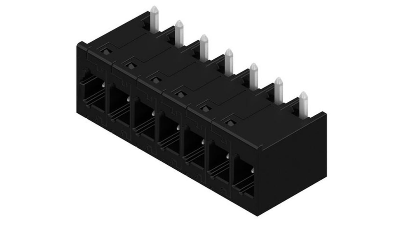 Weidmuller 5mm Pitch 7 Way Pluggable Terminal Block, Header, Plug-In