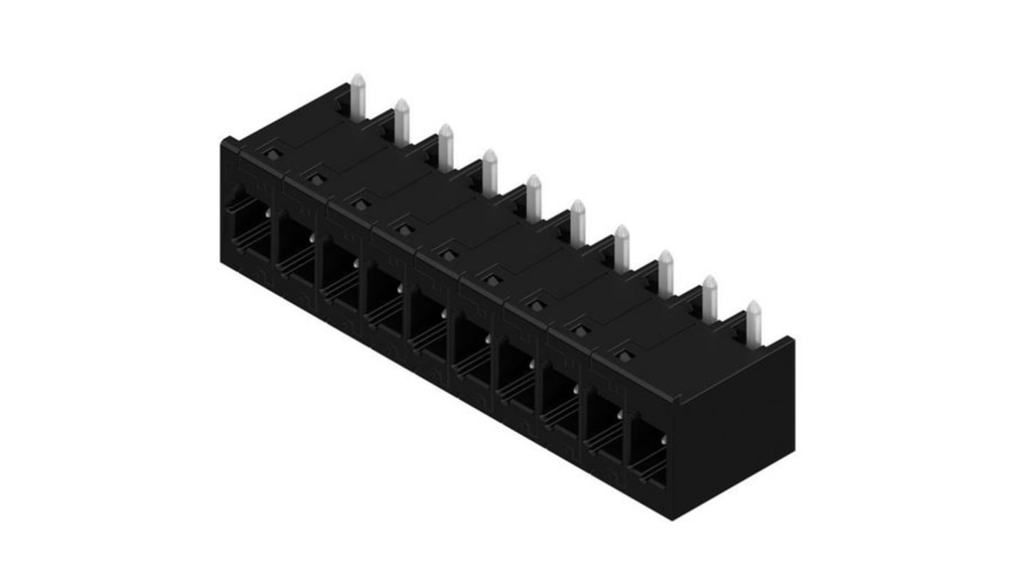 Weidmuller 5mm Pitch 10 Way Pluggable Terminal Block, Header, Plug-In