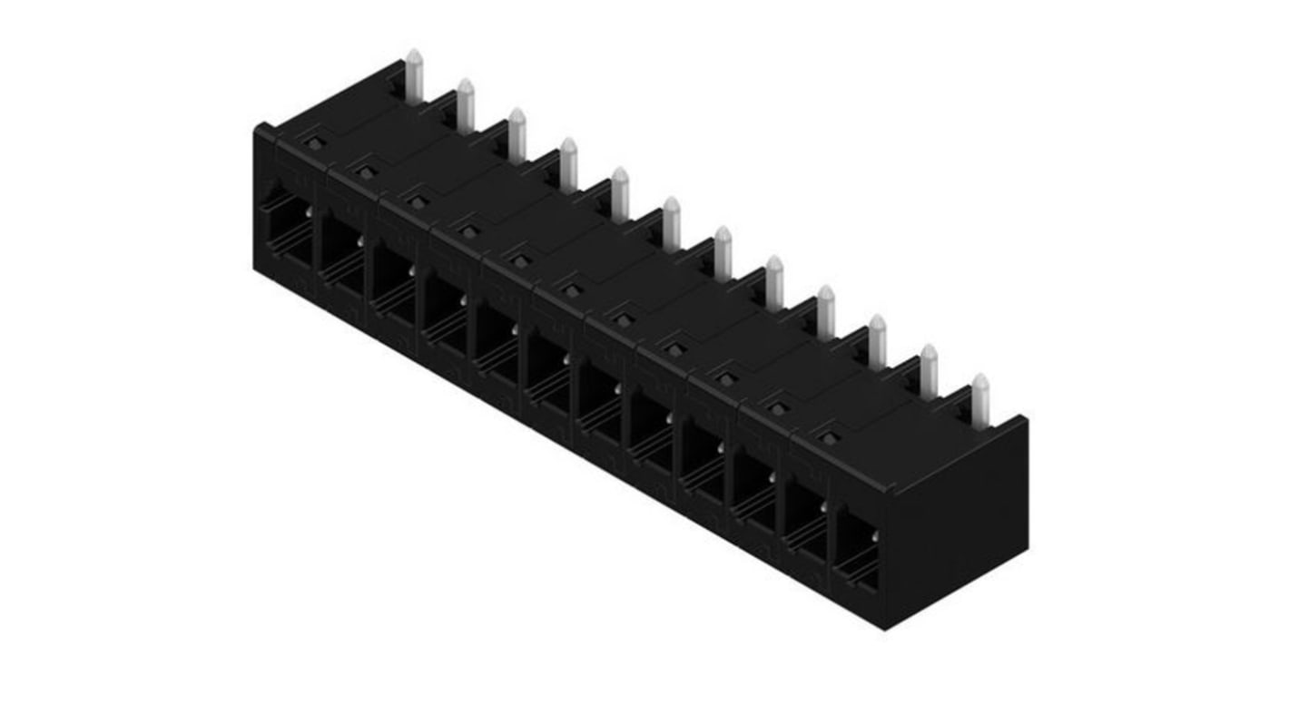 Weidmuller 5mm Pitch 12 Way Pluggable Terminal Block, Header, Plug-In