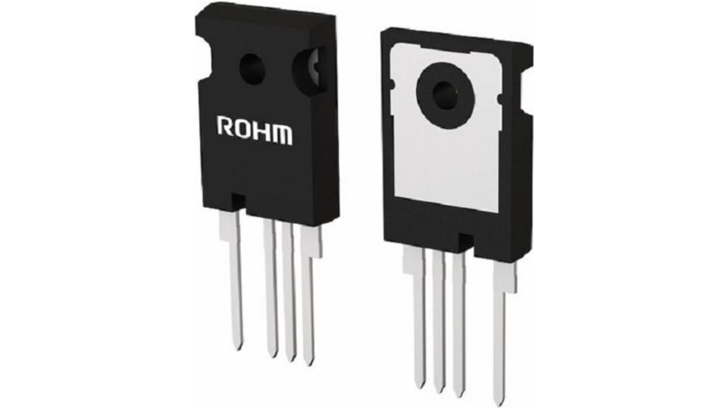 N-Channel MOSFET, 26 A, 1200 V TO-247-4L ROHM SCT4062KRC15