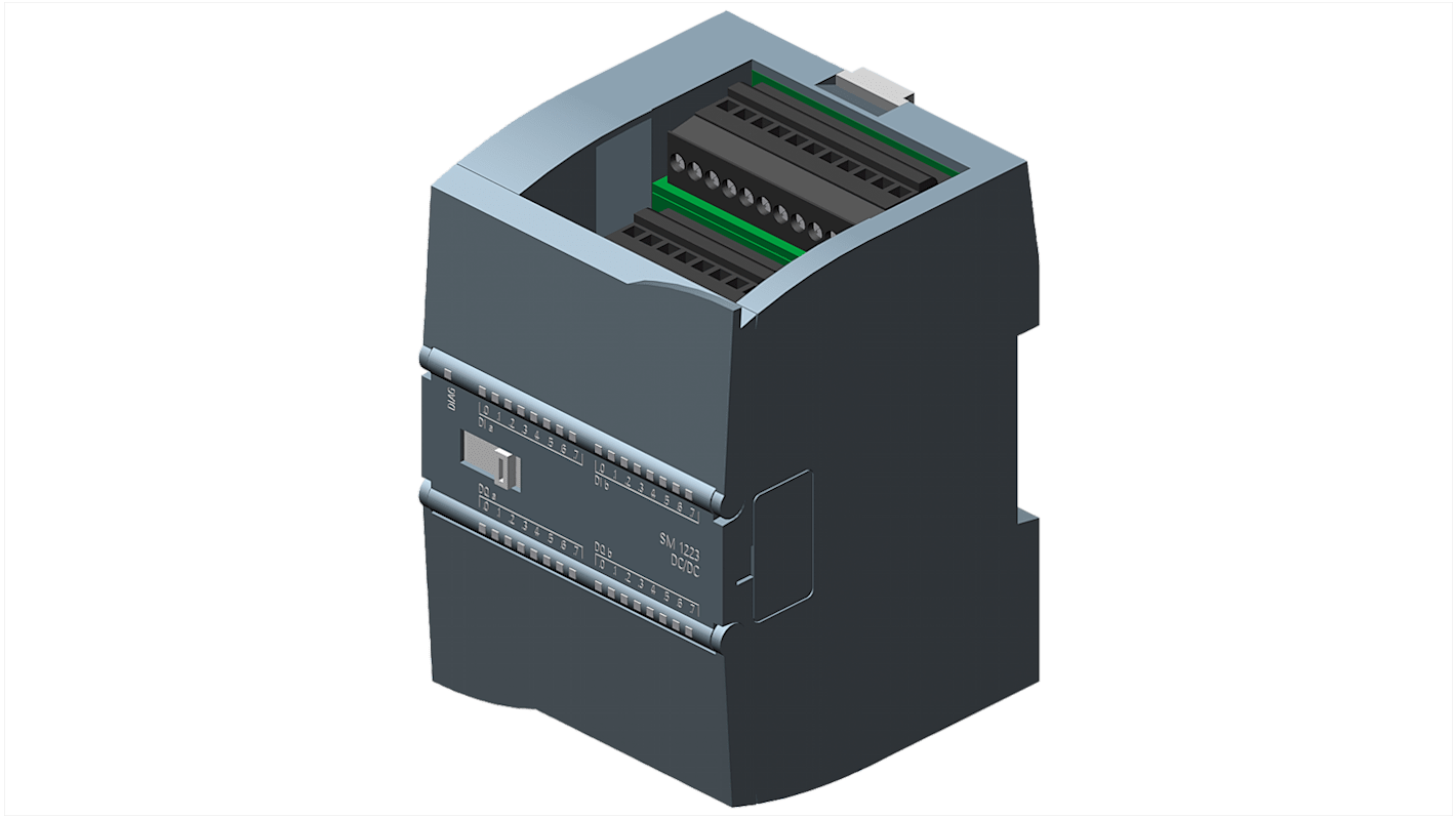 Módulo de E/S PLC Siemens SIPLUS S7-1200 tipo DI, 16 salidas, comunicación Ethernet