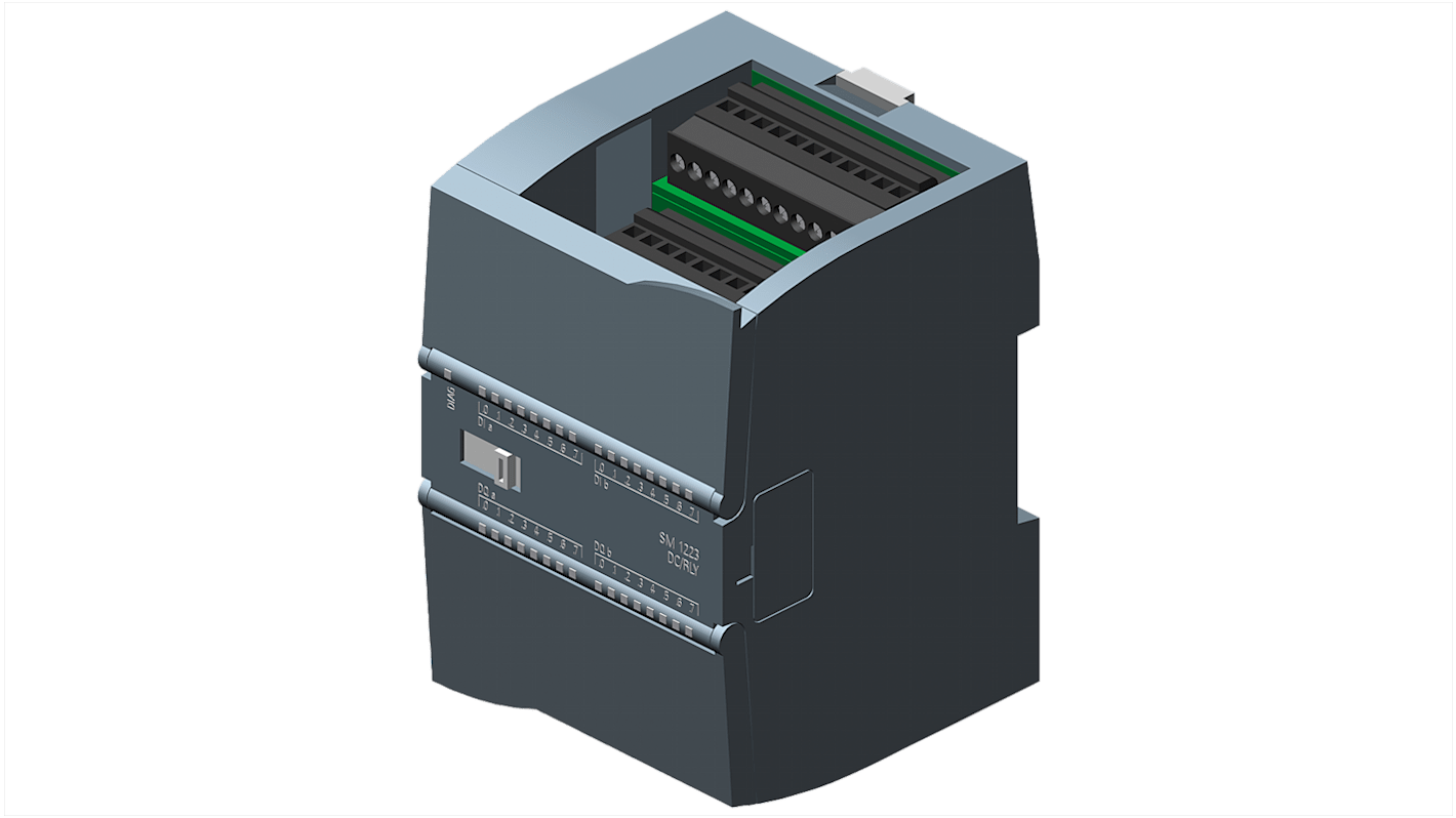 Modulo I/O PLC Siemens SIPLUS S7-1200, uscite: 16, 24 V c.c.