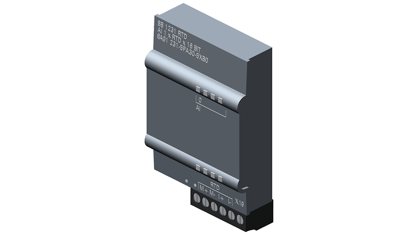 Módulo de E/S PLC Siemens SIPLUS S7-1200 tipo AI, 4 salidas, comunicación Ethernet