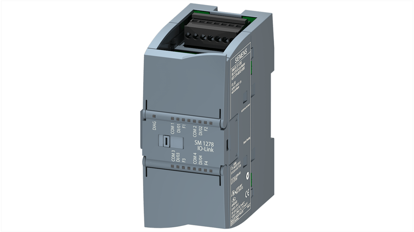 Módulo de E/S PLC Siemens SIPLUS S7-1200, 4 bidireccionales salidas, comunicación Ethernet