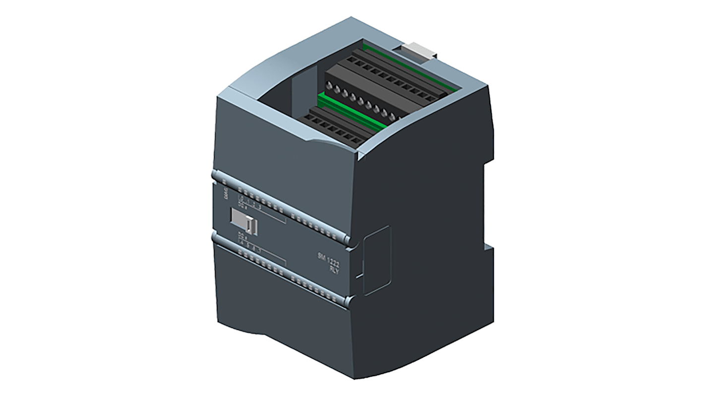 Modulo I/O PLC Siemens SIMATIC S7-1200, uscite: 8, 24 V c.c.