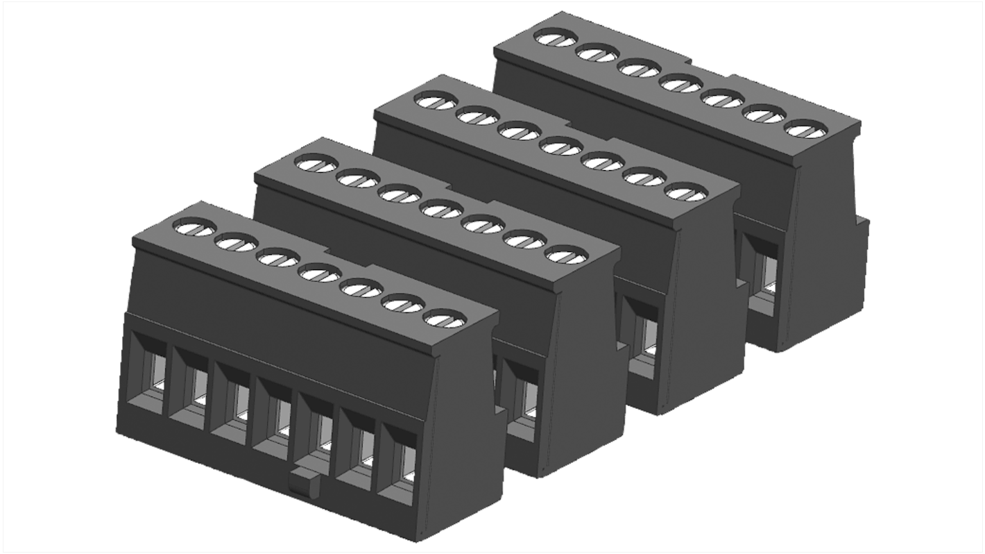 Siemens PCB Terminal Block, 7-Contact, Surface Mount, 1-Row