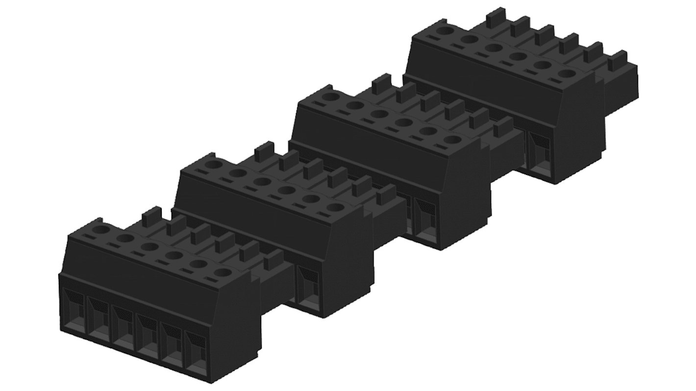 Siemens Printklemme, SMD, 6-polig / 1-reihig