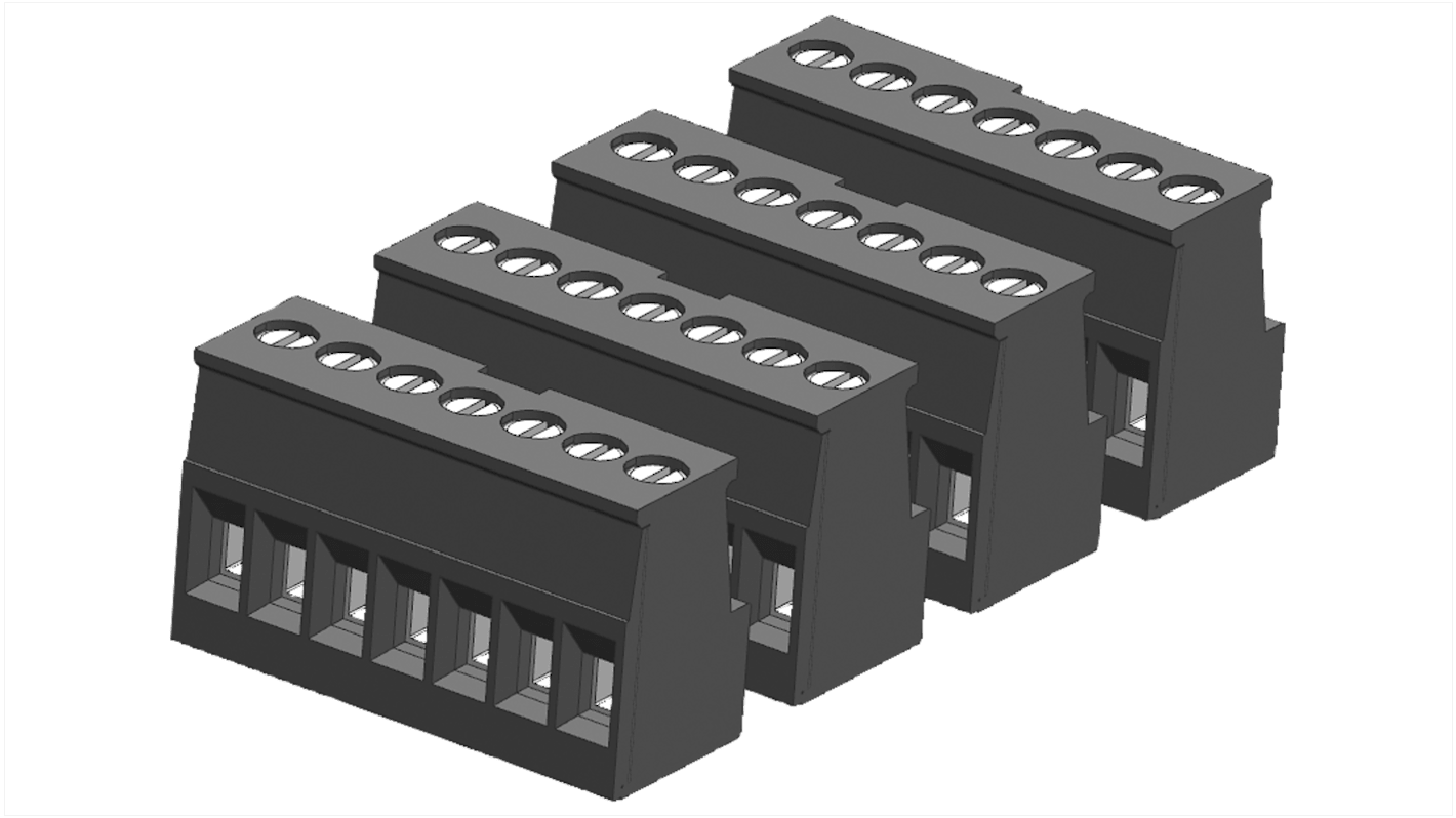 Siemens Printklemme, SMD, 7-polig / 1-reihig