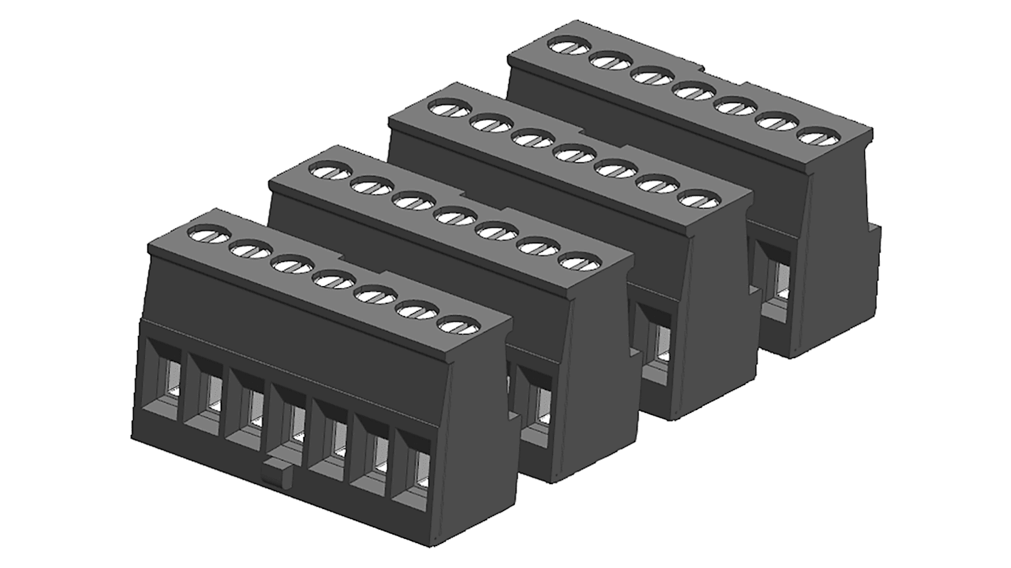 Siemens PCB Terminal Block, 7-Contact, Surface Mount, 1-Row