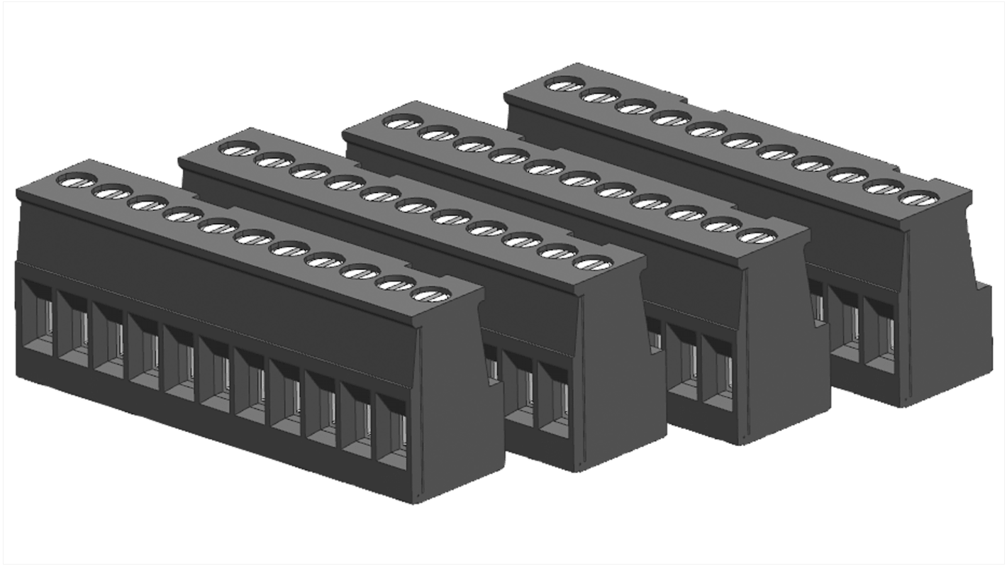 Siemens Printklemme, SMD, 11-polig / 1-reihig