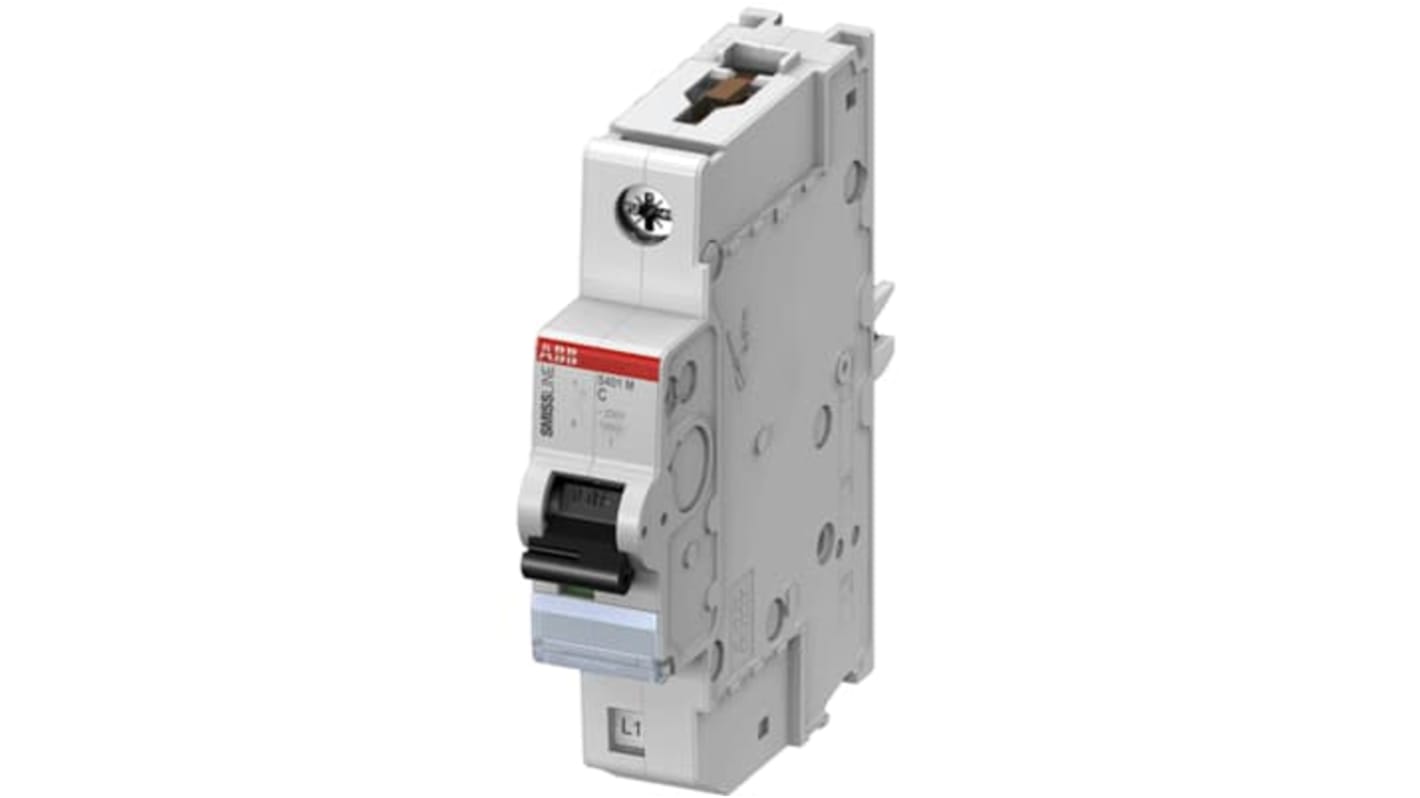 ABB SMISSLINE TP MCB, 1P, 3A Curve C, 240V AC