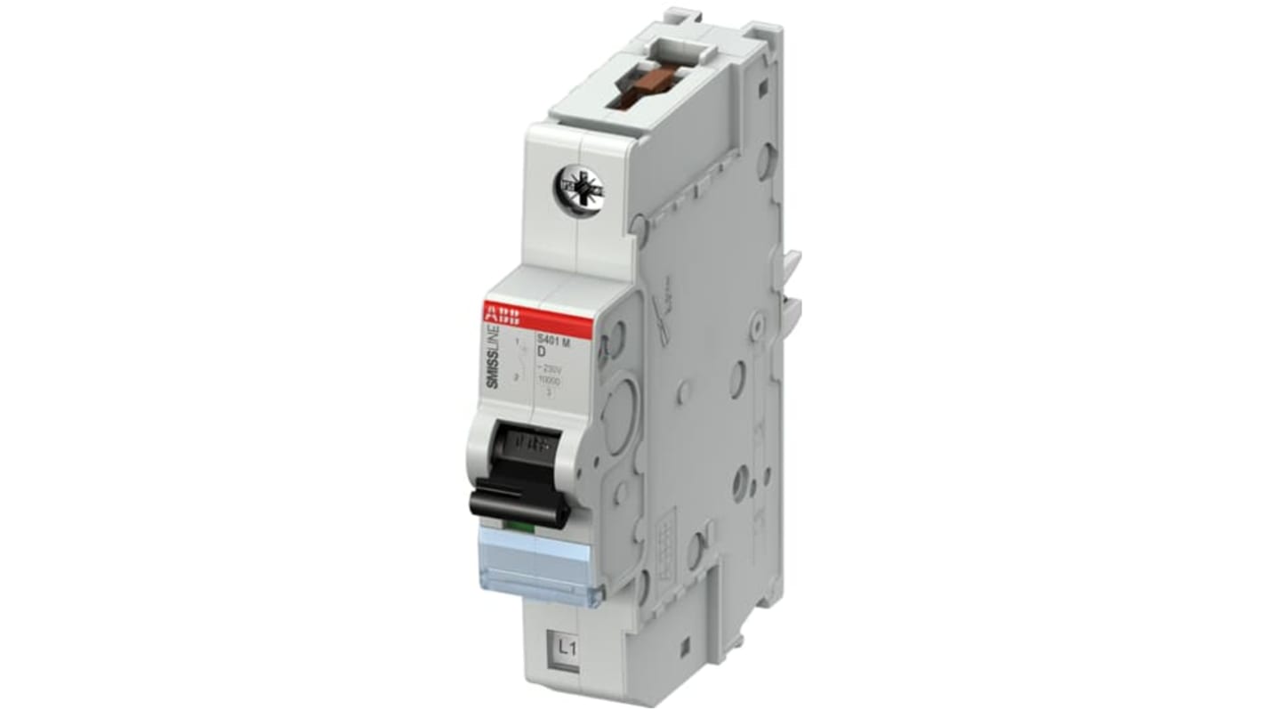 ABB SMISSLINE TP MCB, 1P, 25A Curve D, 230V AC