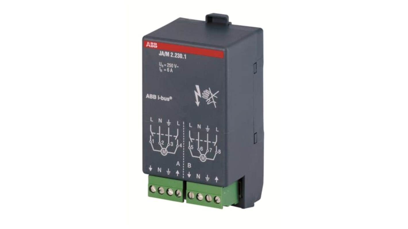 ABB I/O module for Use with KNX (TP) Bus System