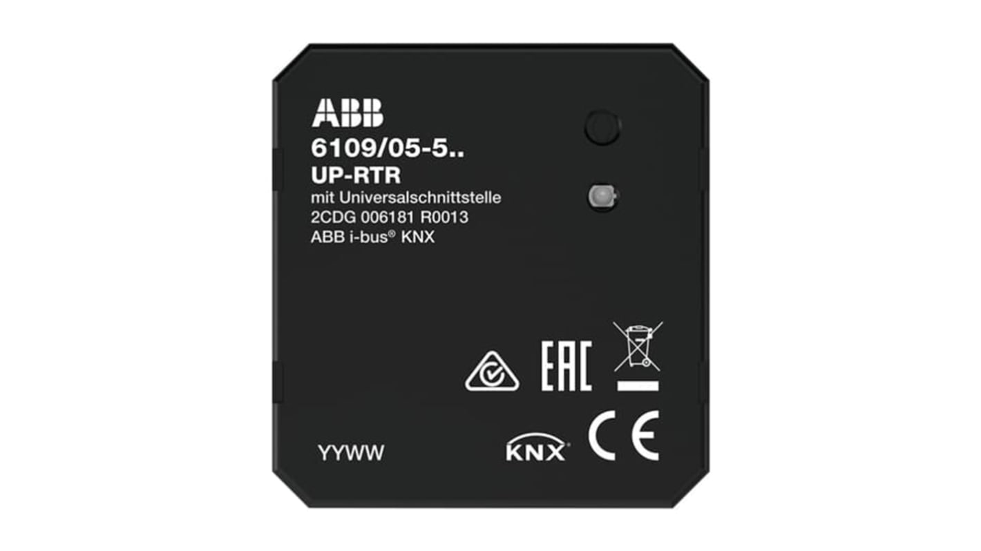 ABB Universal Input Room Temperature Controller for Use with KNX Bus System