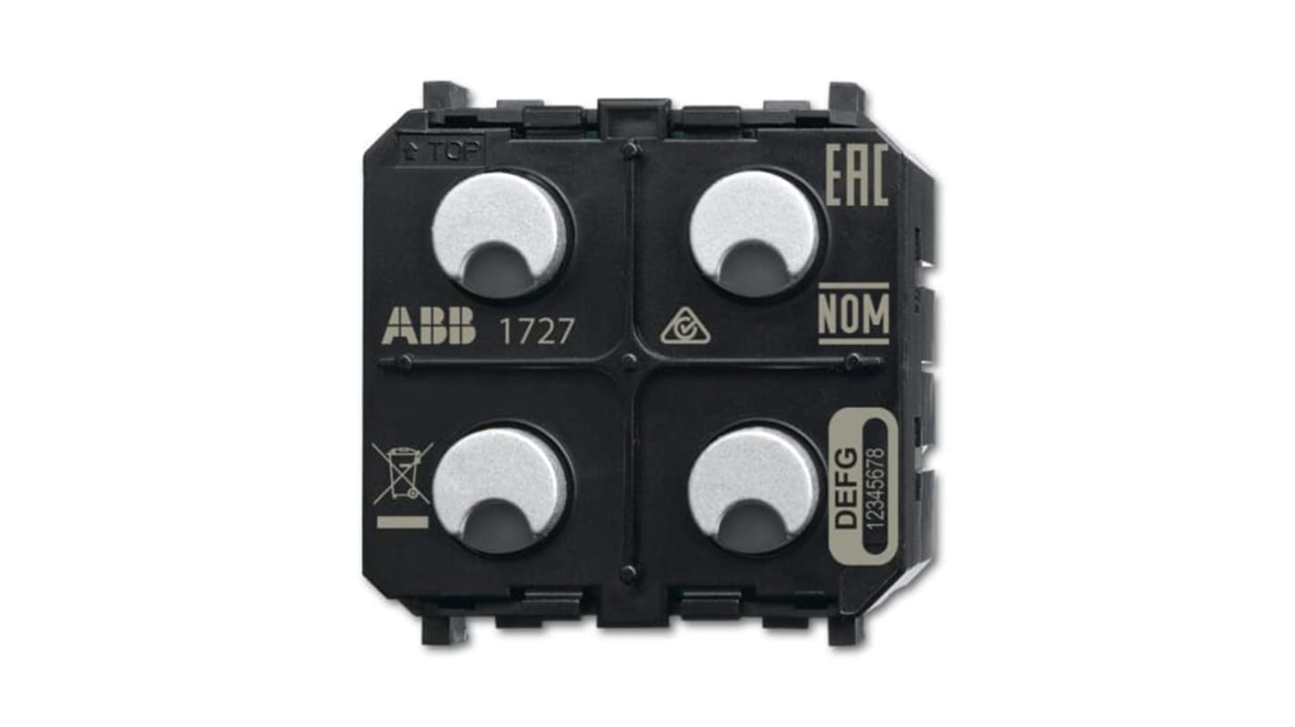 ABB I/Oモジュール 2CKA006200A0109 SSA-F-2.1.PB.1-WL スイッチアクチュエータ ABB free@homeオートメーション用