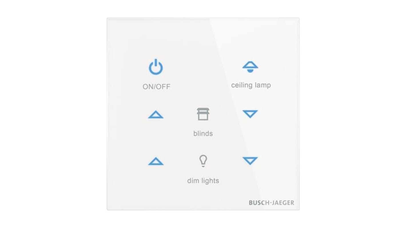 ABB Lighting Controller Sensor, Temperature, Flush Mount Mount