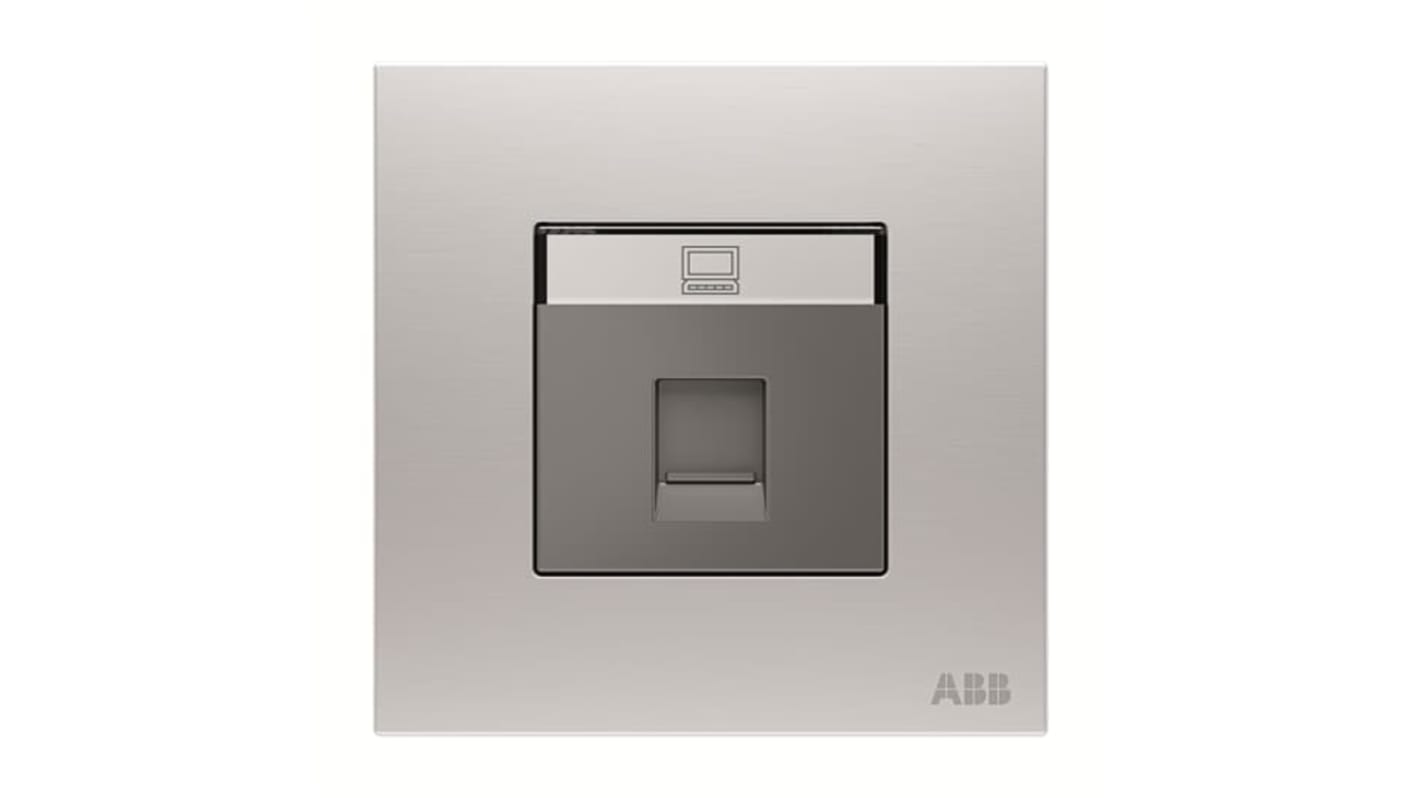 ABB Female Ethernet Connector, Flush Mount, Cat6