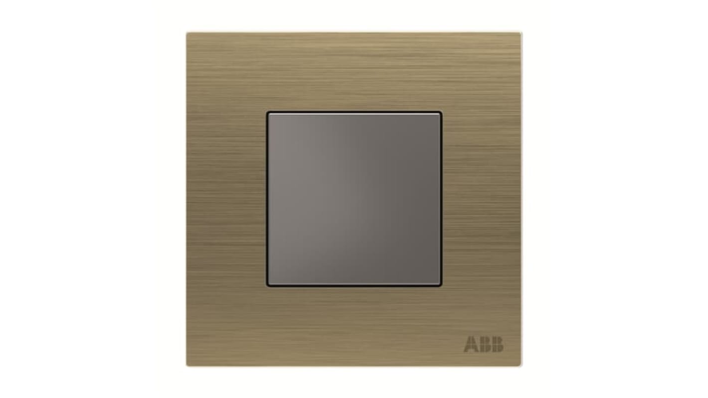 ABB Abdeckplatte Gold H. 62mm B. 44mm