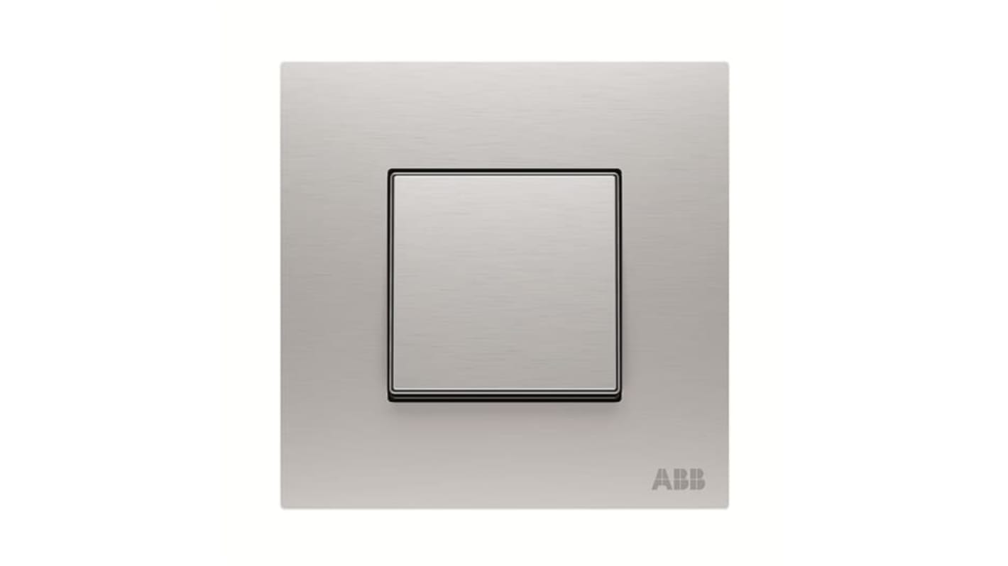 ABB AM1 Lichtschalter 1-teilig, 1-polig, 1 Wege Silber IP 20 10A