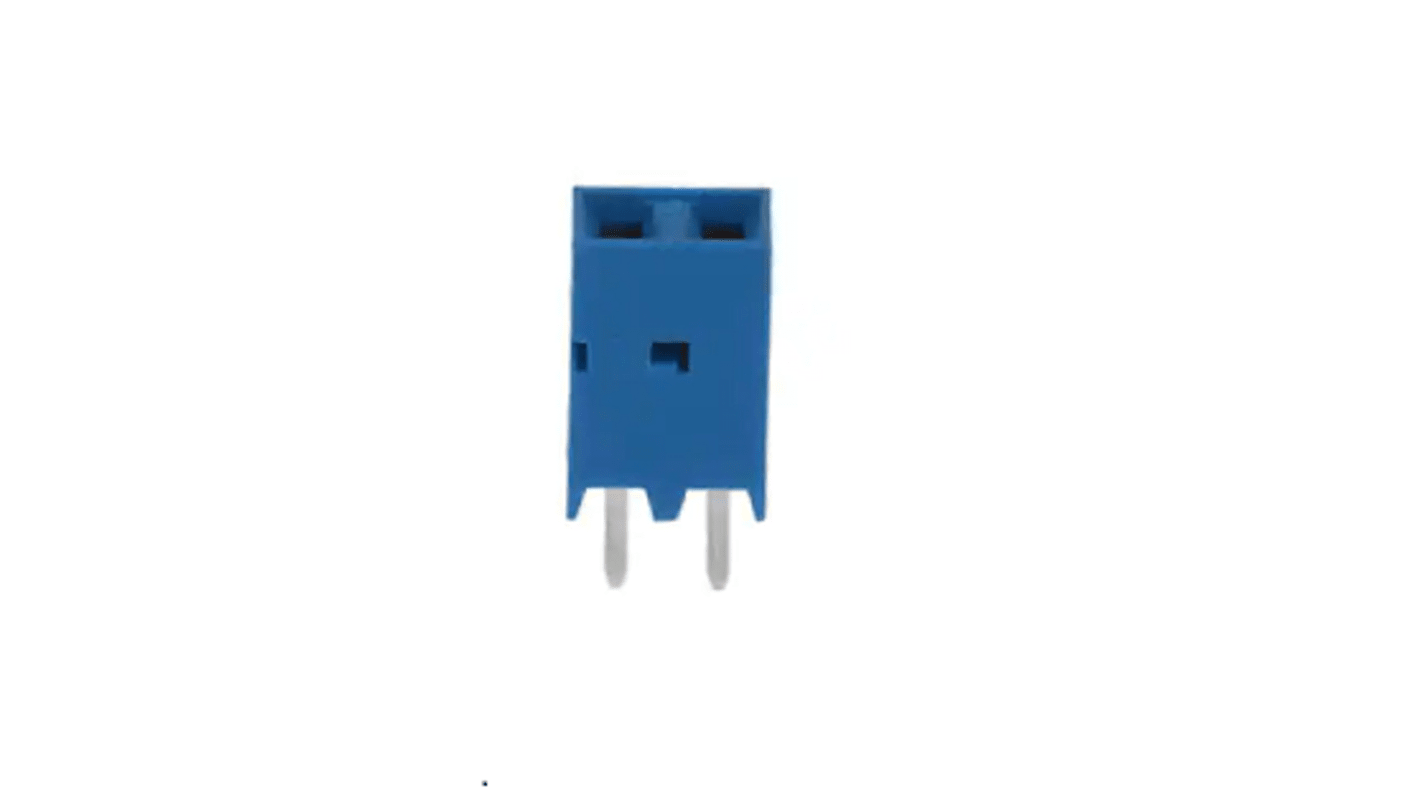 Amphenol ICC Surface Mount PCB Socket, 2-Contact, 1-Row, 2.54mm Pitch