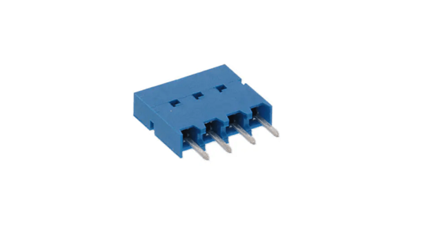 Conector hembra para PCB Amphenol ICC, de 3 vías en 1 fila, paso 2.54mm, Montaje Superficial