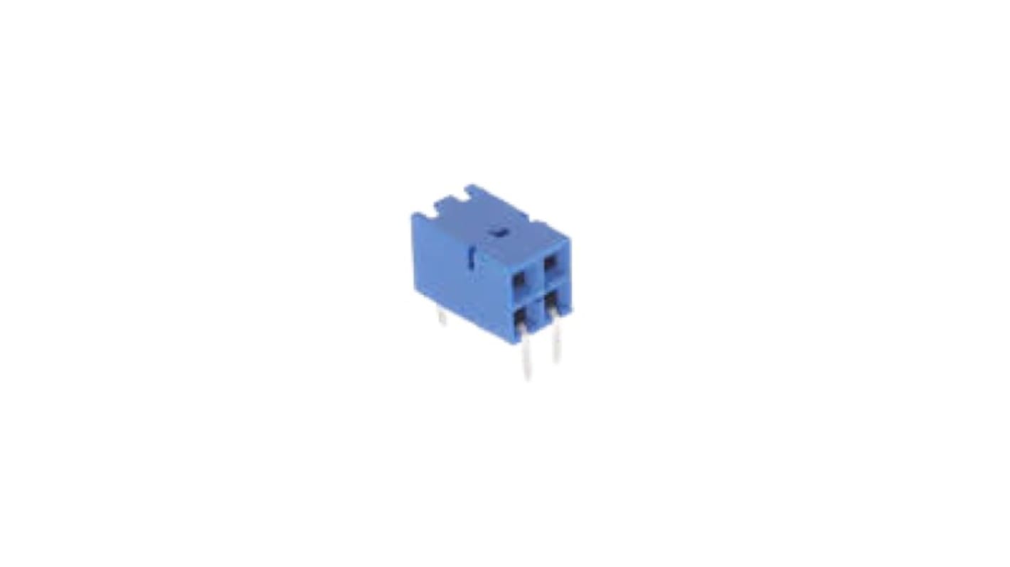 Conector hembra para PCB Amphenol ICC, de 4 vías en 2 filas, paso 2.54mm, Montaje Superficial