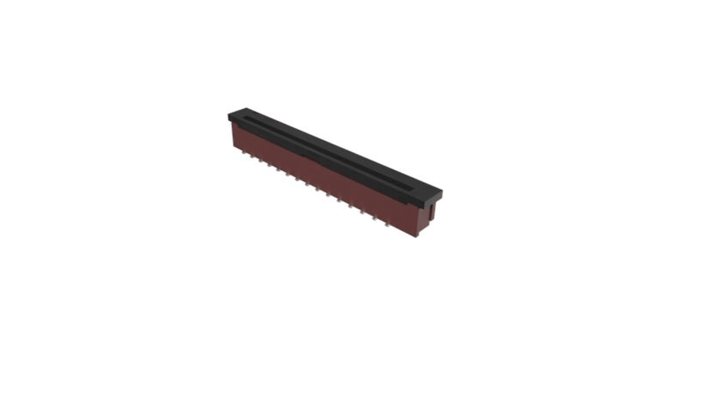 Amphenol ICC, SMD FPC-Steckverbinder, 4-polig, Raster 1mm