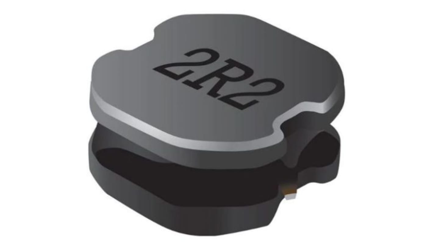 AEC-Q200 Inductor de montaje en superficie bobinado Bourns, 2,2 μH, 6.3A Idc
