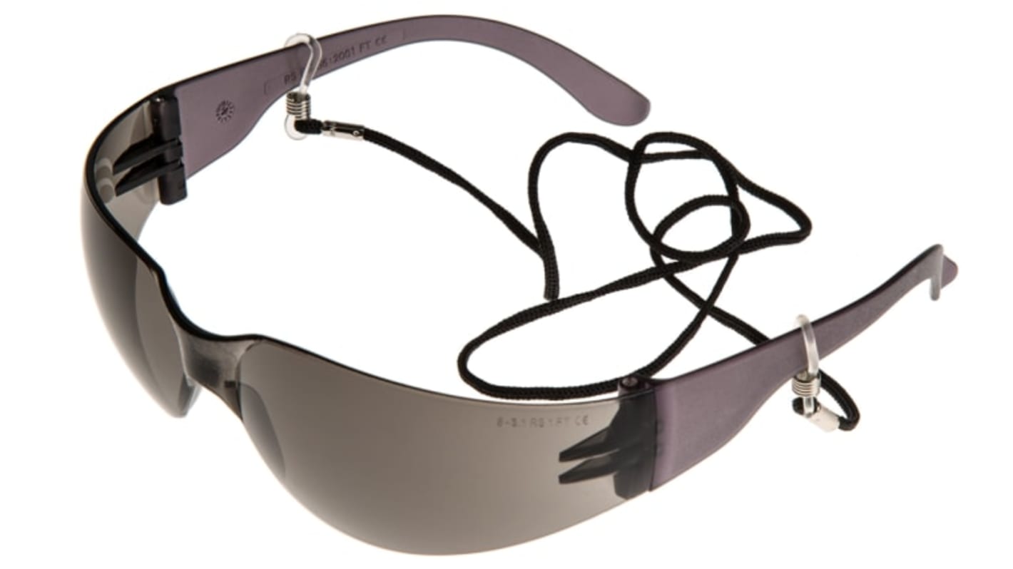 RS PRO Safety Glasses, Smoke