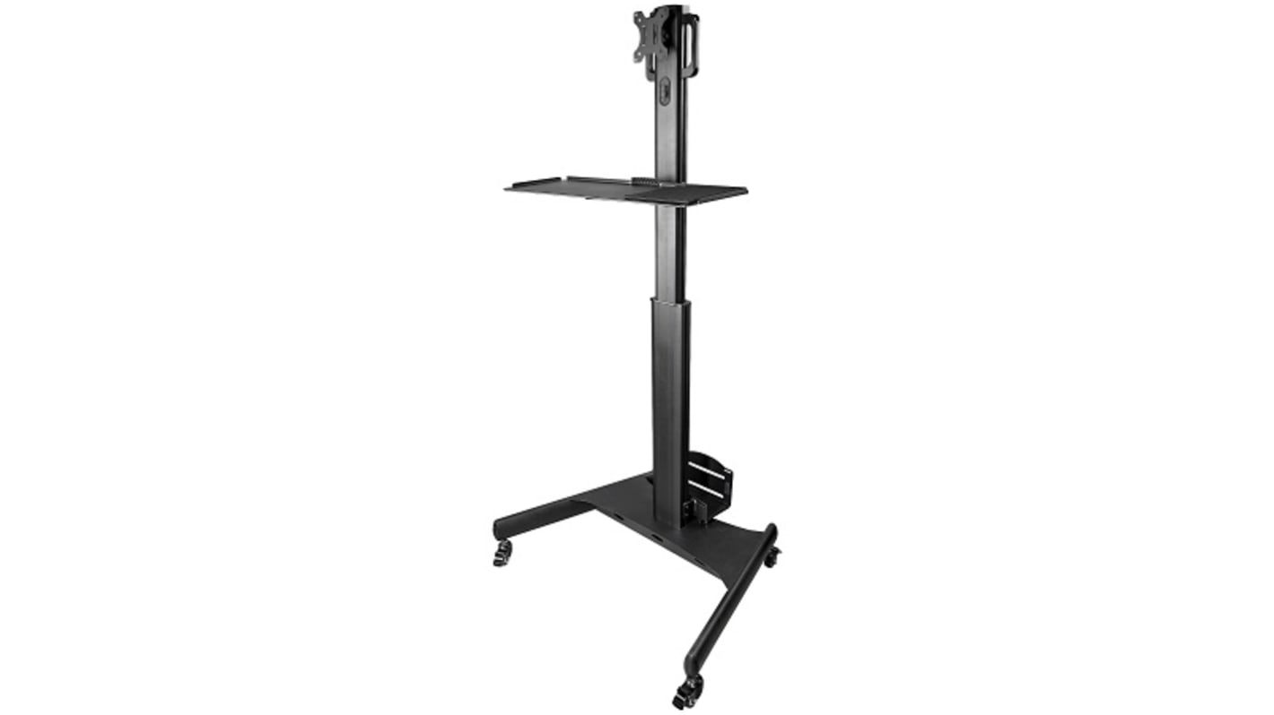 Mobile Workstation Cart w/ Monitor Mount