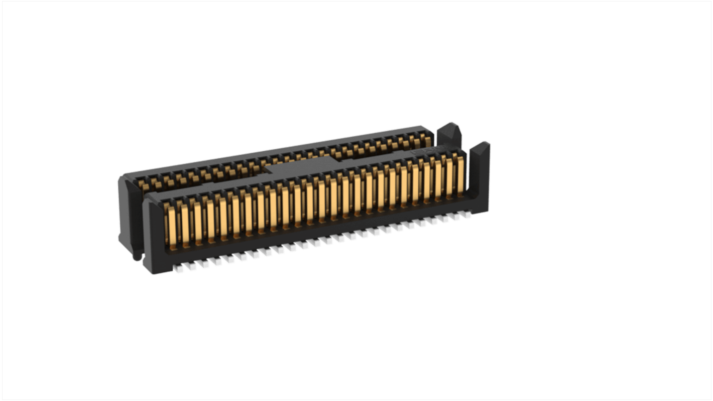 ERNI MicroStac Leiterplatten-Stiftleiste, 50-polig / 2-reihig, Raster 0.8mm