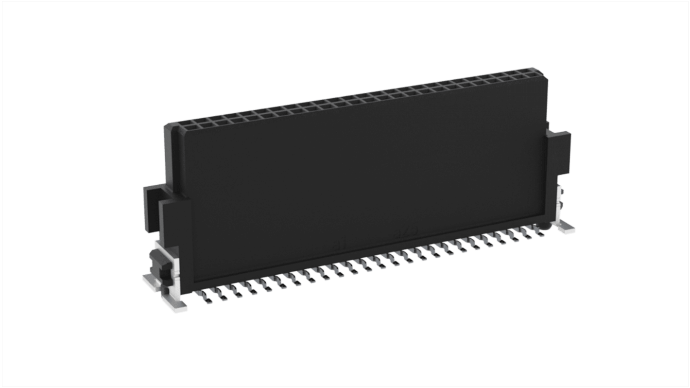 ERNI Surface Mount PCB Connector, 50-Contact, 2-Row, 1.27mm Pitch