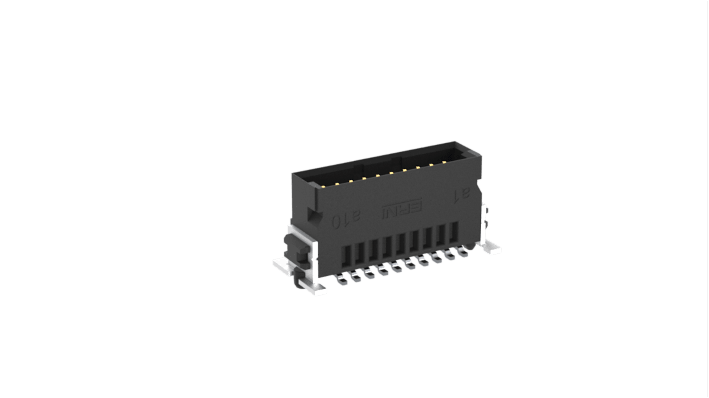 Konektor PCB, řada: SMC, počet kontaktů: 20, počet řad: 2, rozteč: 1.27mm, Povrchová montáž