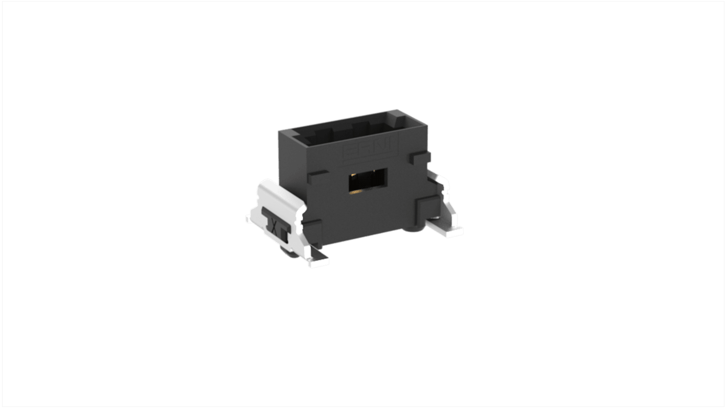 File di contatti PCB ERNI, 3 vie, 1 fila, passo 1.27mm