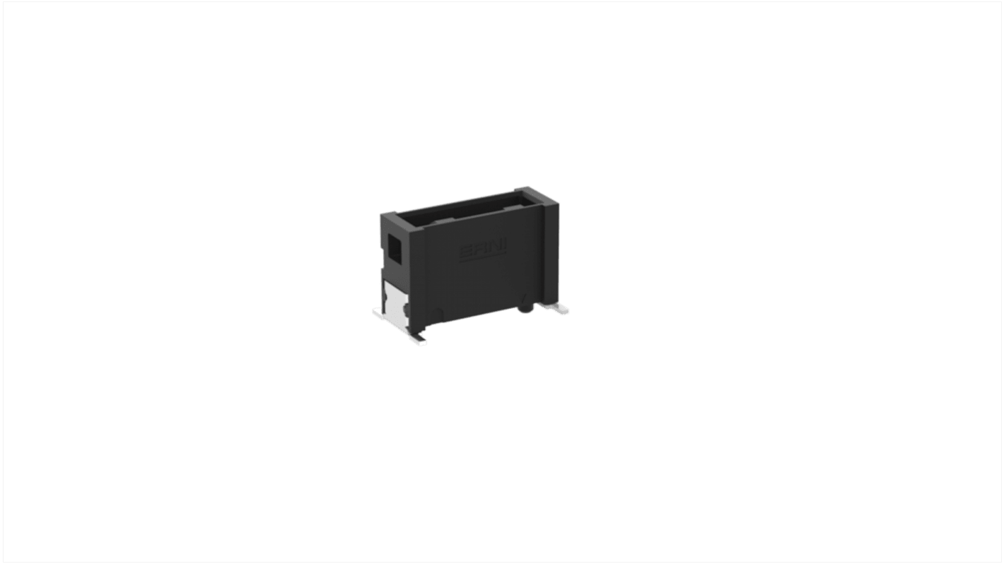 ERNI MicroBridge Leiterplatten-Stiftleiste, 6-polig / 1-reihig, Raster 1.27mm