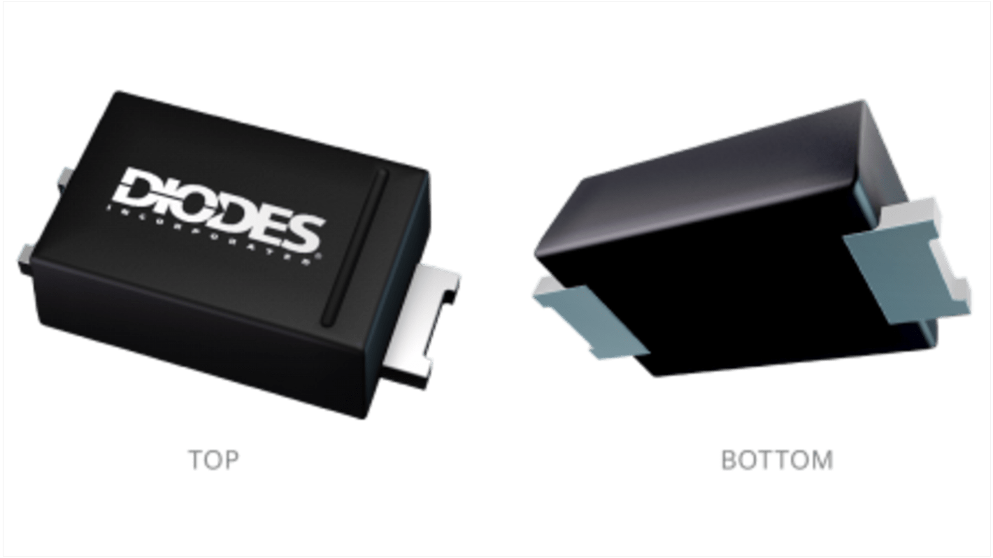 DiodesZetex ツェナーダイオード 表面実装 375 mW