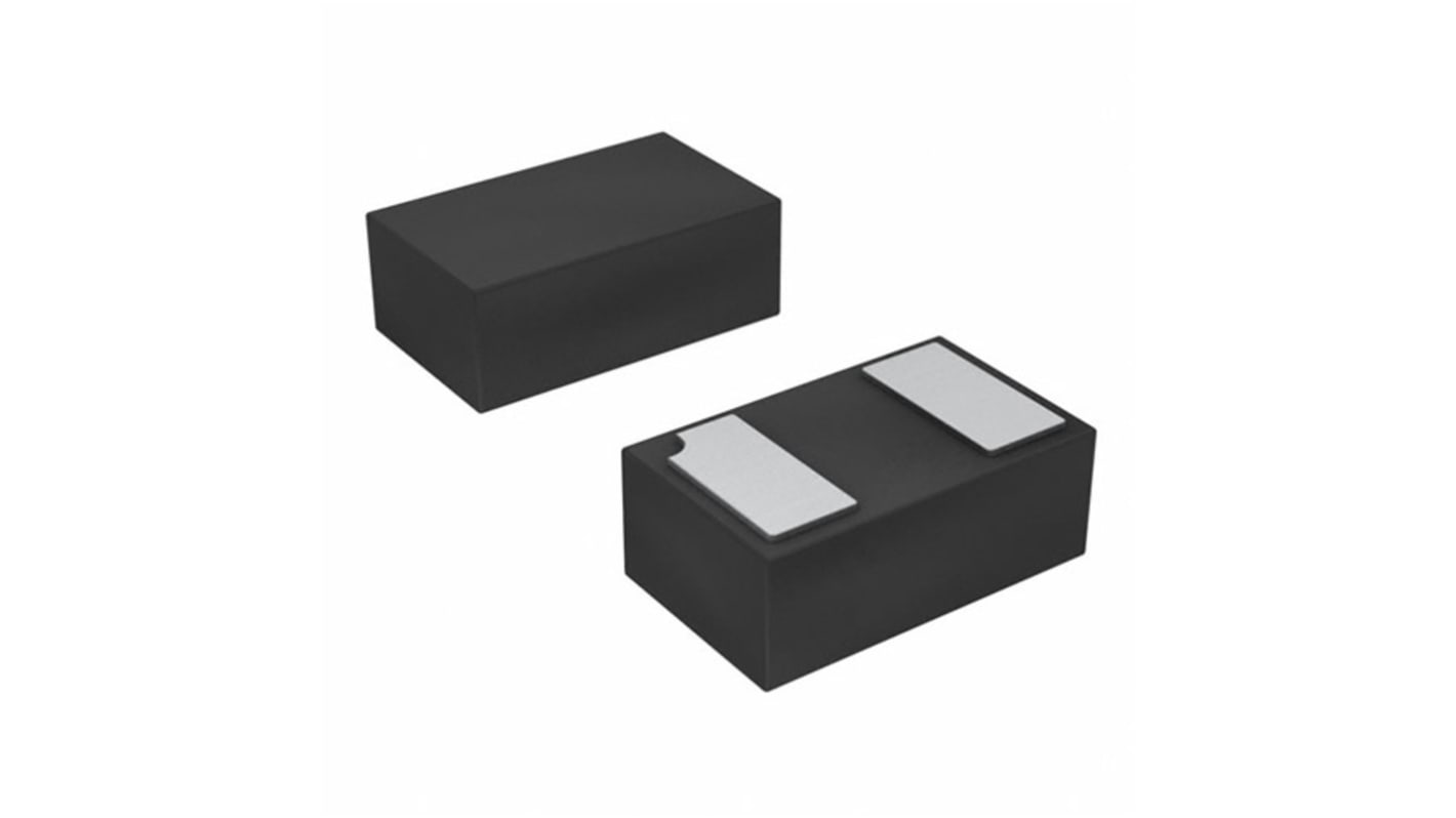 DiodesZetex TVS-Diode Bi-Directional 14V 7V min., 2-Pin, SMD X1-DFN1006-2