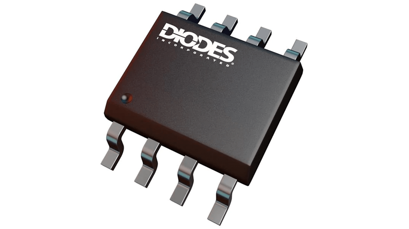 Driver gate MOSFET DGD2181S8-13, CMOS, TTL, 1,9 A, 2,3 A, 10 → 20V, SO8, 8-Pin