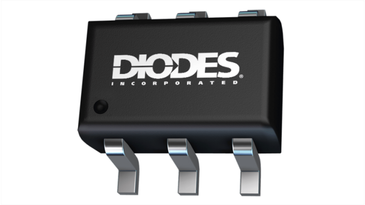 MOSFET DiodesZetex canal N/P, SOT-363 600 mA, 750 mA 20 V, 6 broches