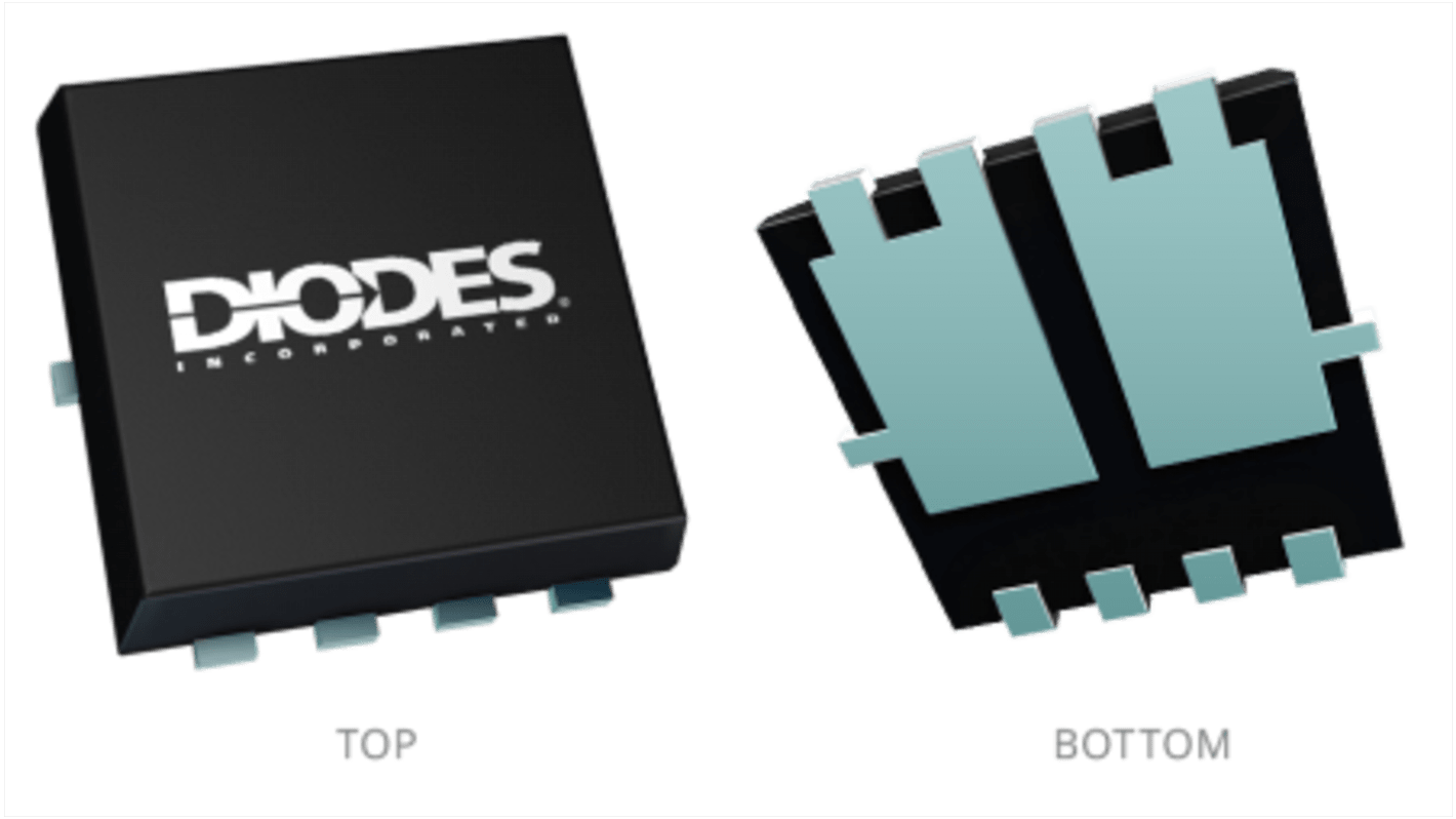 MOSFET DiodesZetex canal N, PowerDI3333-8 100 A 40 V, 8 broches