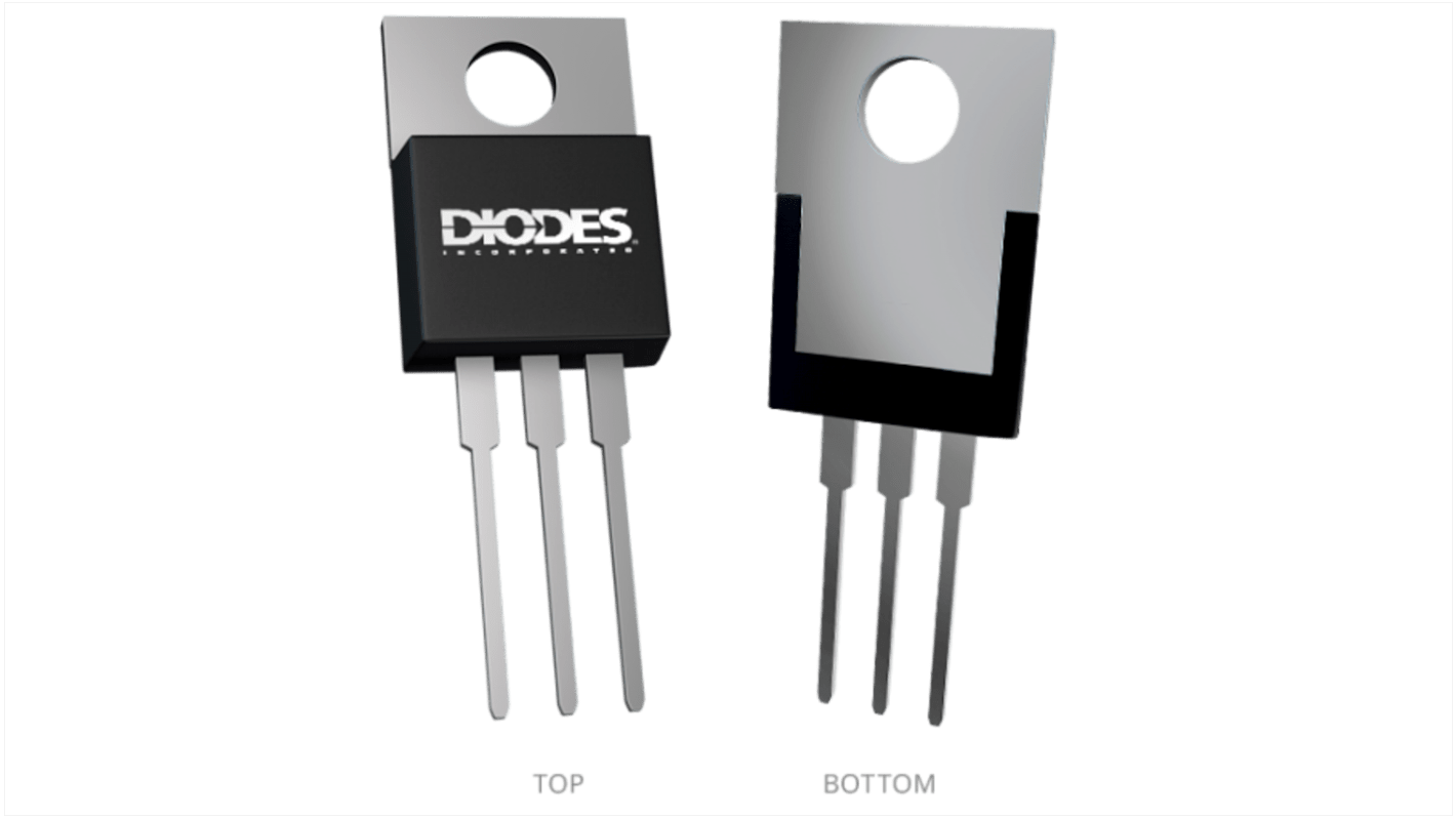 MOSFET DiodesZetex canal N, TO-220AB 111 A 80 V, 3 broches